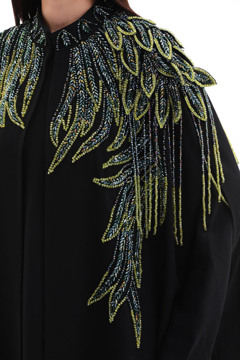 W&C Simge Abaya Black