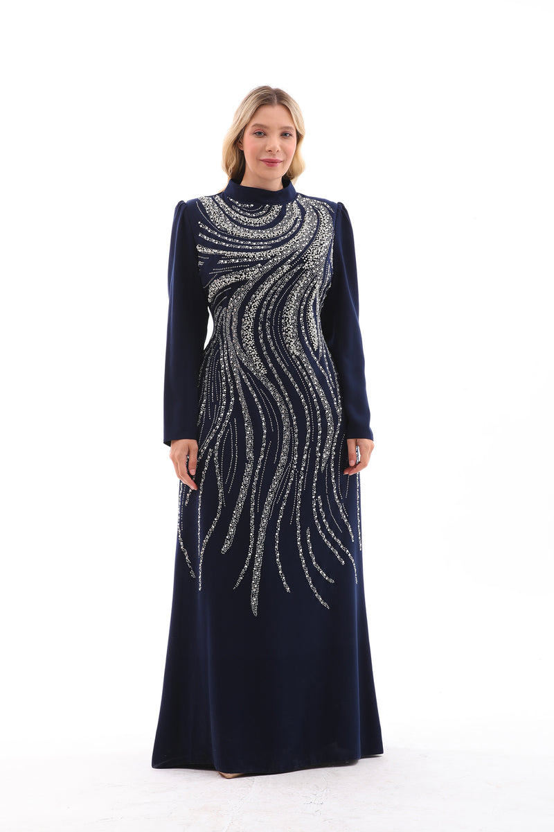 T&Y Frankly Dress Navy Blue