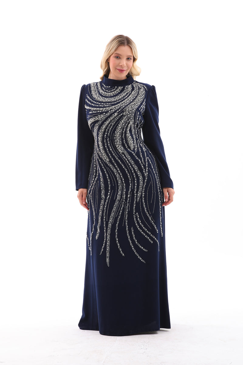 T&Y Frankly Dress Navy Blue