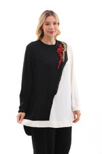 F&G Black&White Tunic