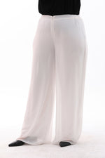 F&G Chiffon Lining Pants Ecru