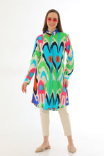N&C 201A Cotton Tunic Colorfull