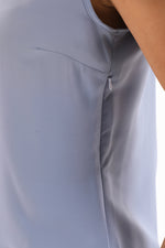 PM Sleeveless Blouse Gray