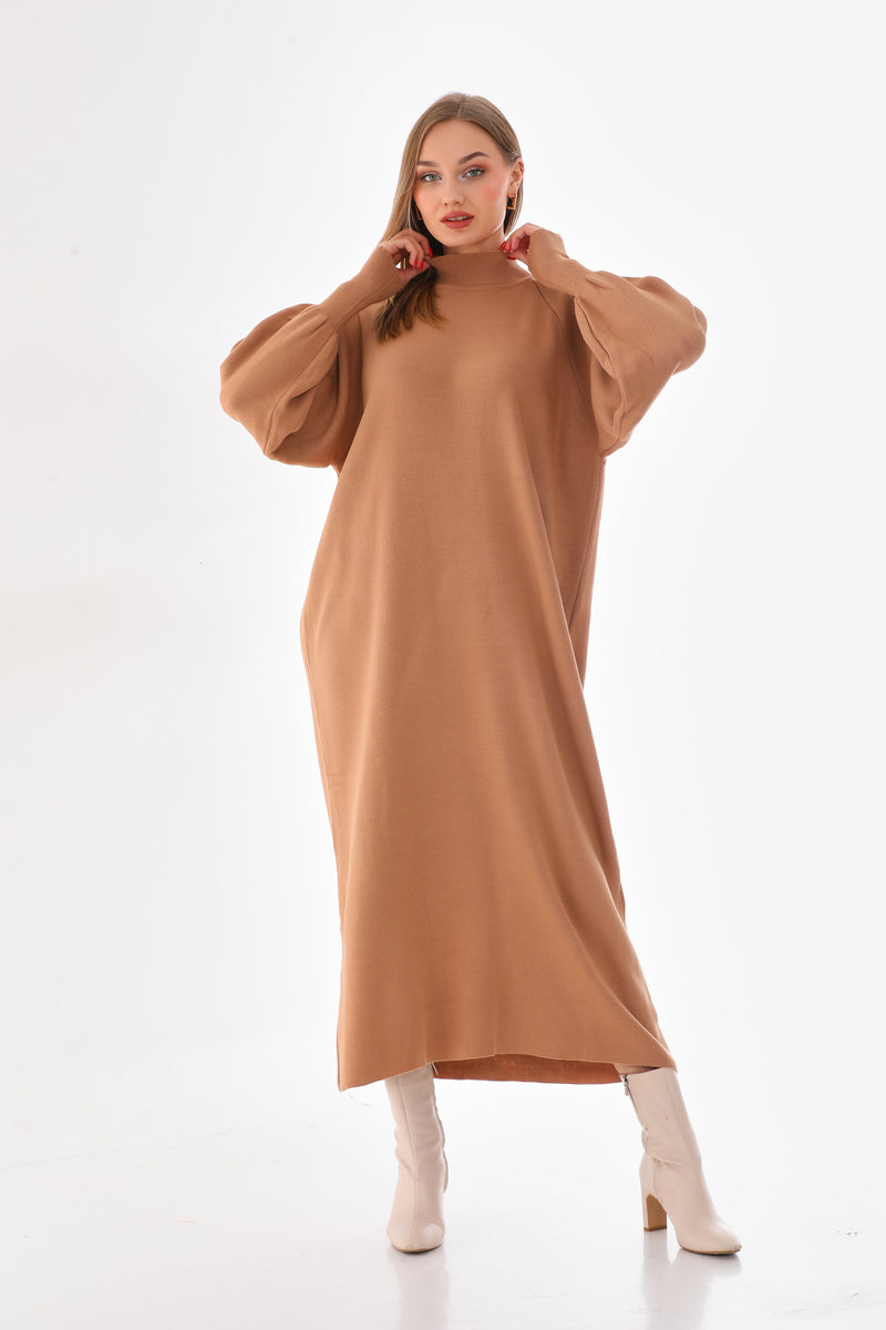 AFL Feyza Knitted Dress Mink