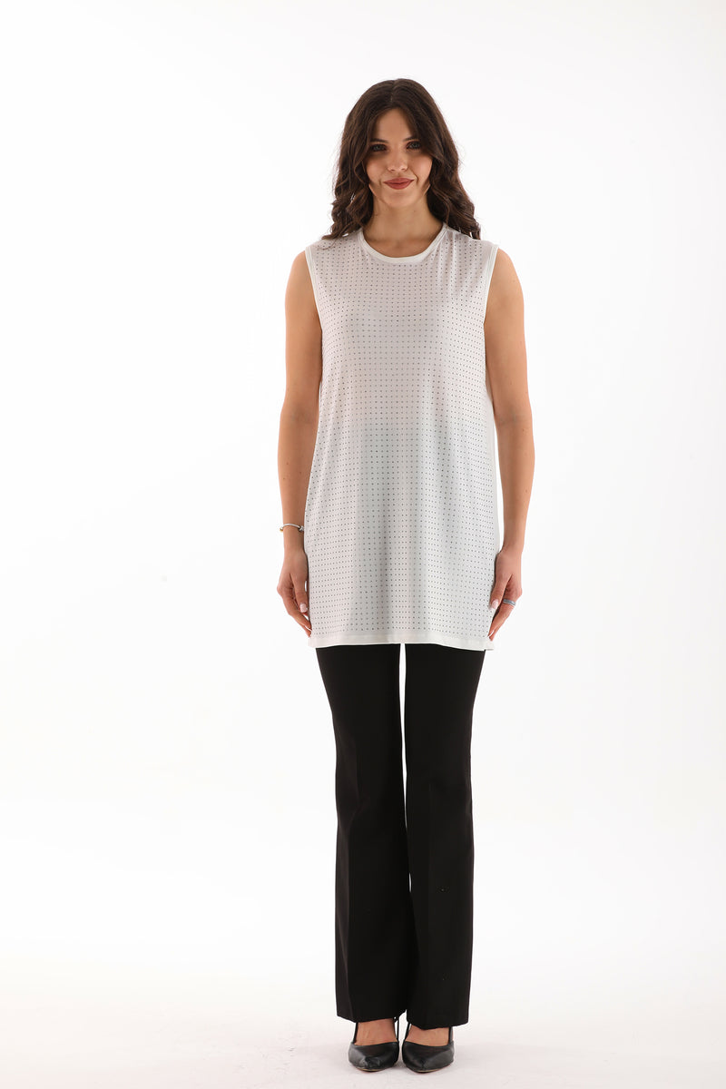 PN Beaded Inner Tunic Ecru