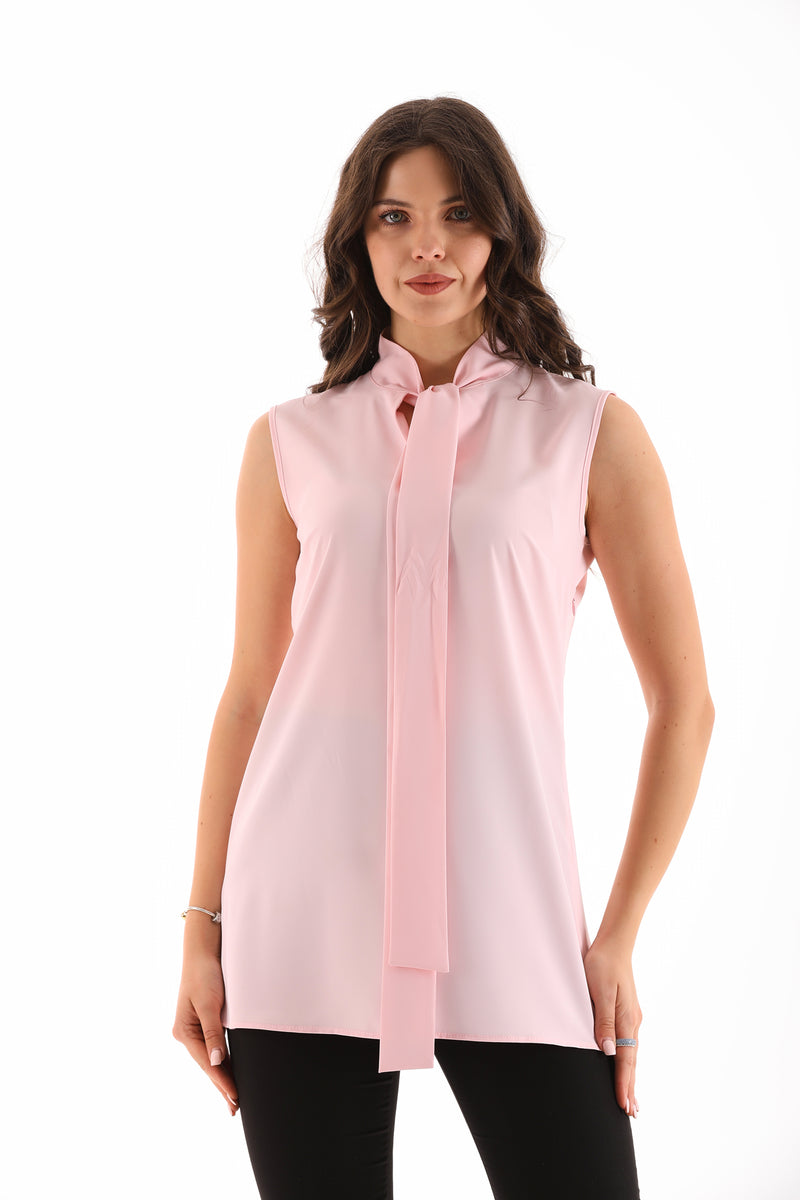 PM Sleeveless Blouse Powder
