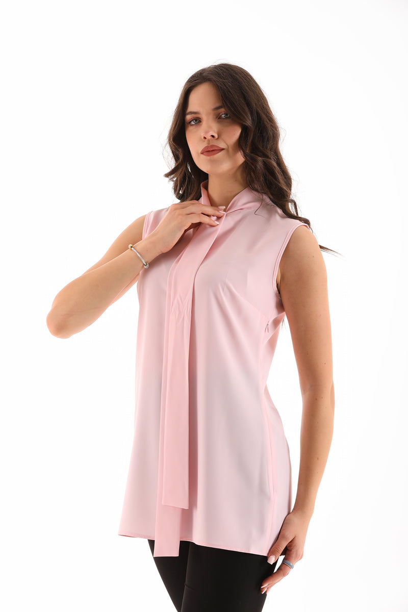 PM Sleeveless Blouse Powder