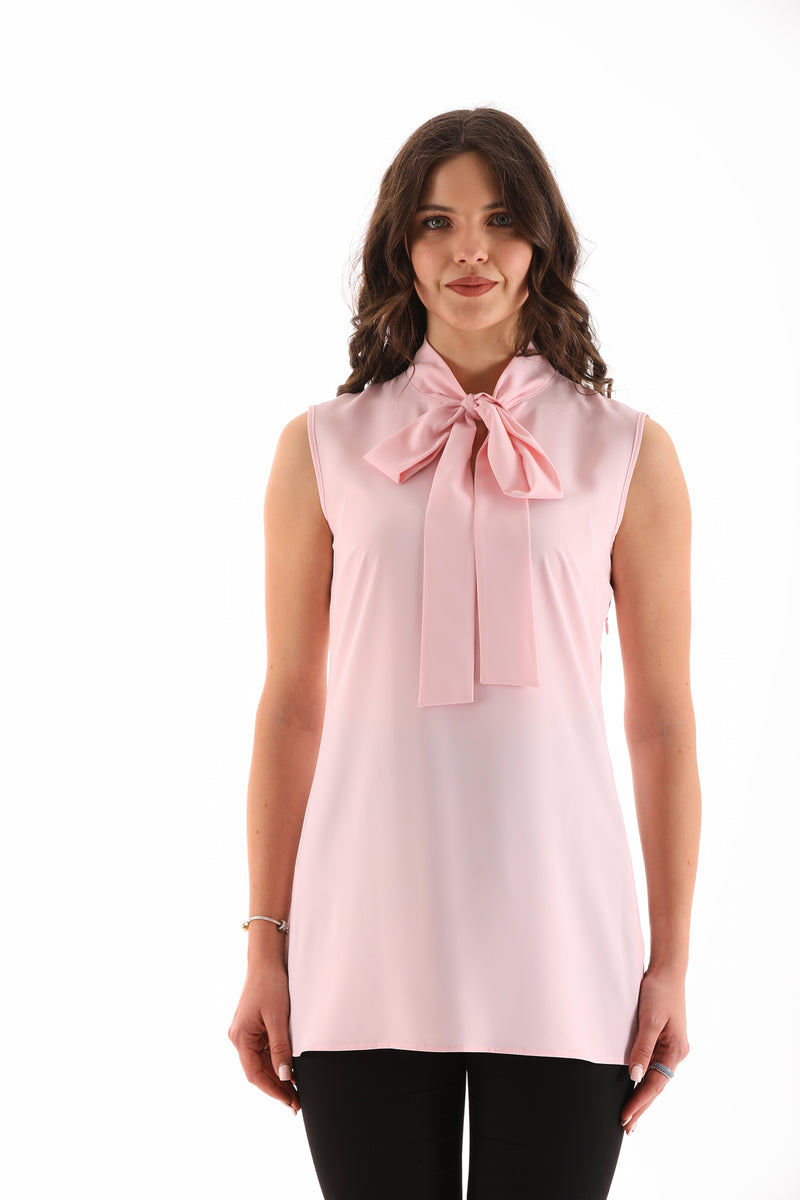 PM Sleeveless Blouse Powder