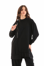 PN Side Zip Tunic Black