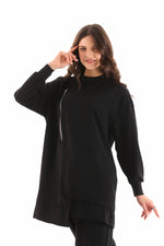 PN Side Zip Tunic Black