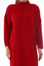 AFL Filiz Knitted Dress Red