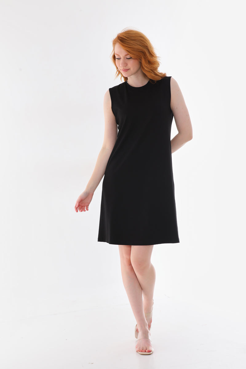 SR Sleeveless Basic Tunic Black