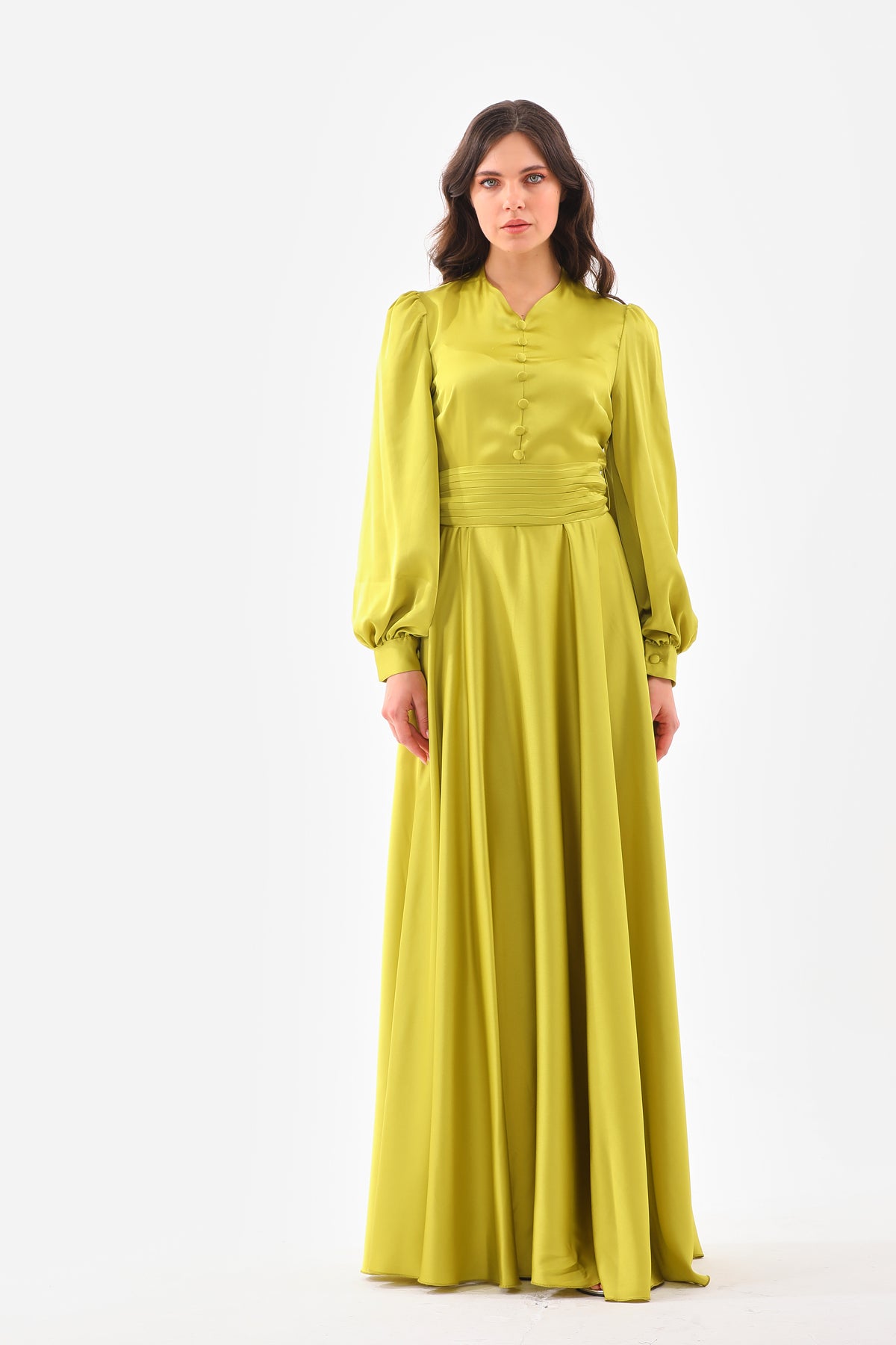 amaya green dress Nancie Cotton Dress Green