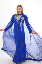 D&T Fabulous Dress Sax Blue