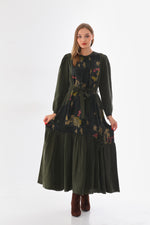 MissWhence 34820 Silk Dress Green