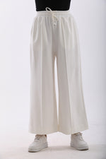 B&A Eva Wide Jogger Ecru