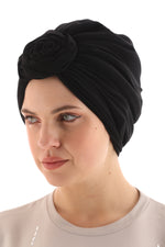 QF 1800 Handmade Turban Black