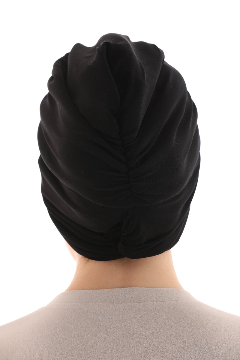 QF 1800 Handmade Turban Black