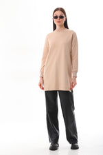 JMN Basic Cotton Tunic Beige