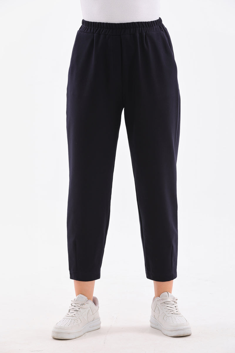 B&A Front Stitch Jogger Navy Blue