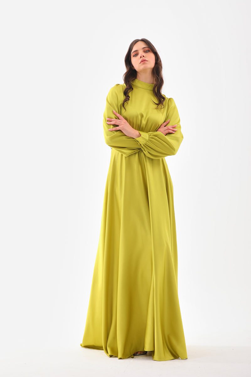 DM Reese Special Occasion Dress Pistachio Green Moda Natty DM Reese Special Occasion Dress Pistachio Green Moda Natty
