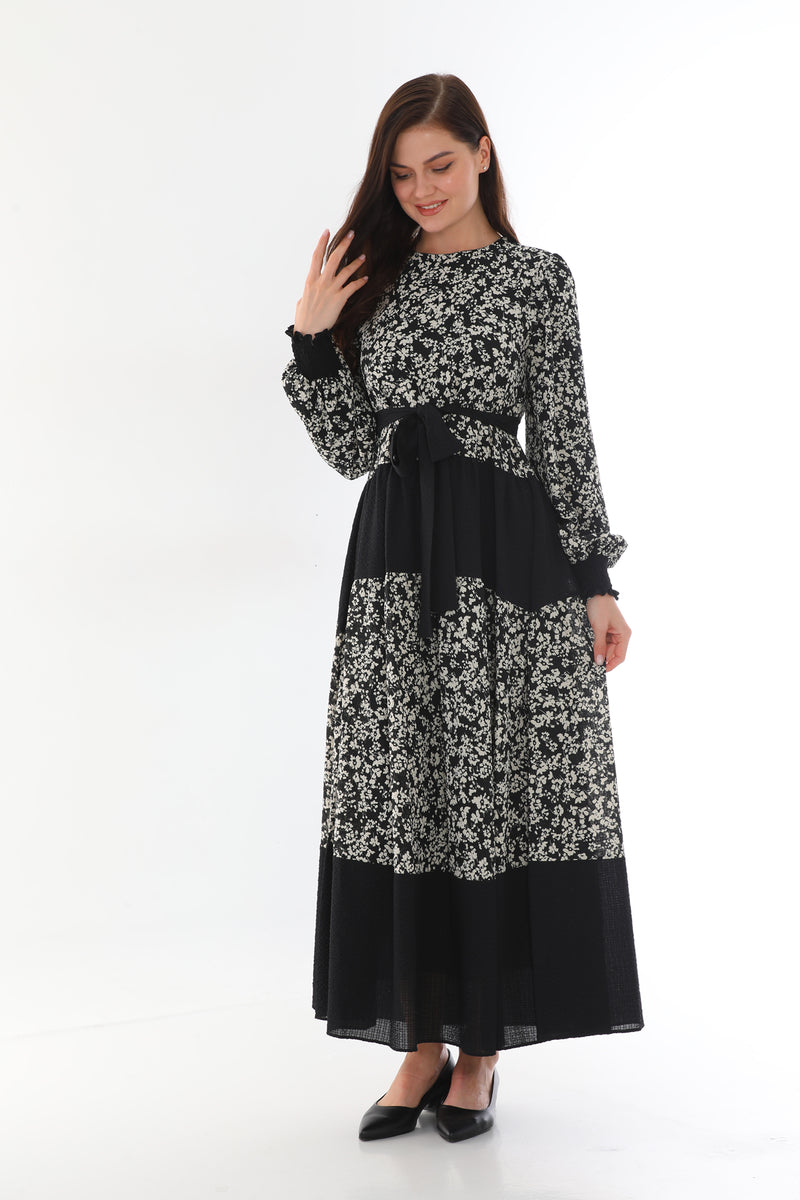 ETC 3912 Printed Dress Black