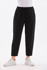 B&A Front Stitch Jogger Black