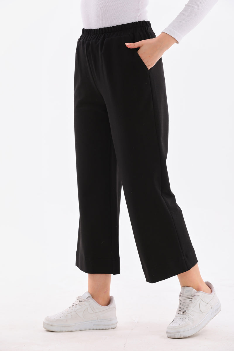 B&A Cotton Jogger Black