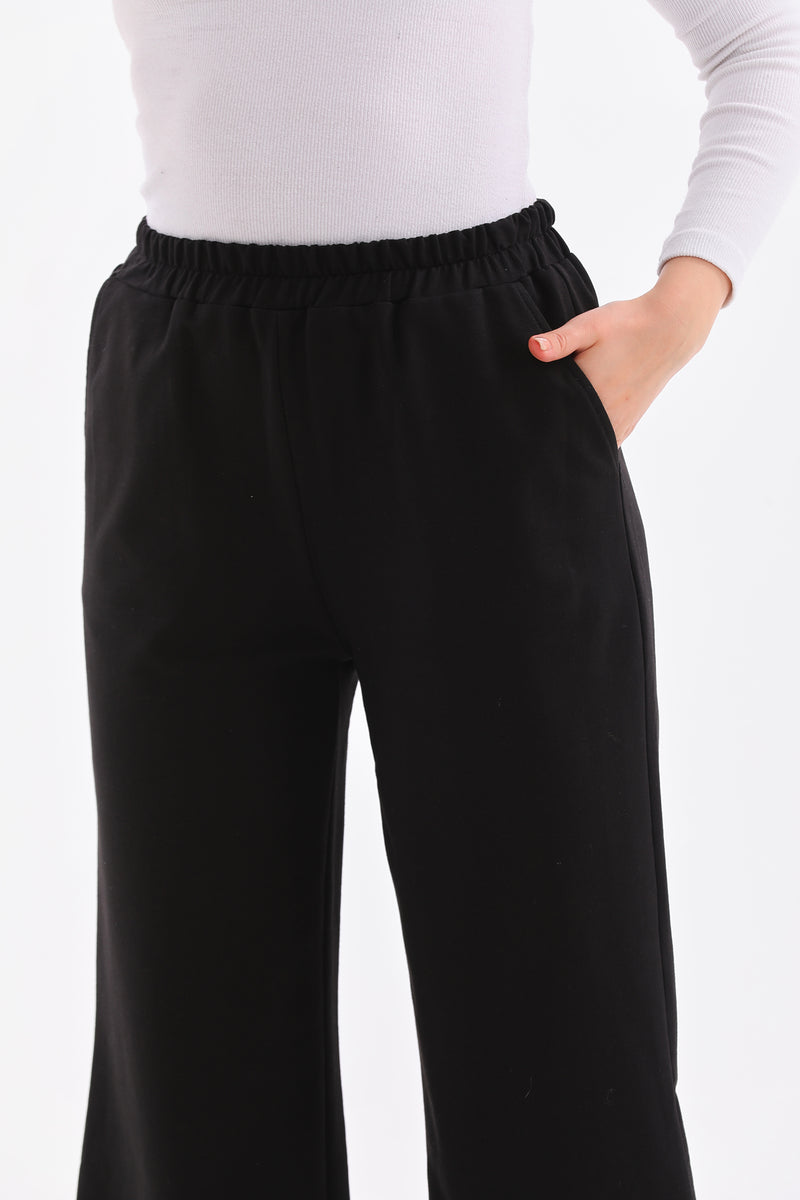 B&A Cotton Jogger Black