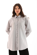 PN Melisa Shirt Gray