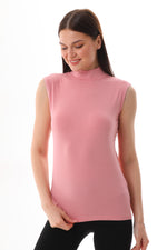GND Crew Neck Sleeves Body Pink
