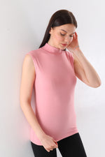 GND Crew Neck Sleeves Body Pink