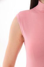 GND Crew Neck Sleeves Body Pink
