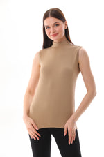GND Crew Neck Sleeves Body Milk Coffee