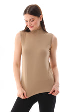 GND Crew Neck Sleeves Body Milk Coffee