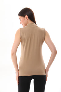 GND Crew Neck Sleeves Body Milk Coffee
