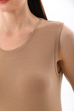 GND Sleeveless Body Milk Coffee