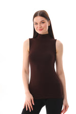 GND Crew Neck Sleeves Body Brown