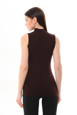 GND Crew Neck Sleeves Body Brown