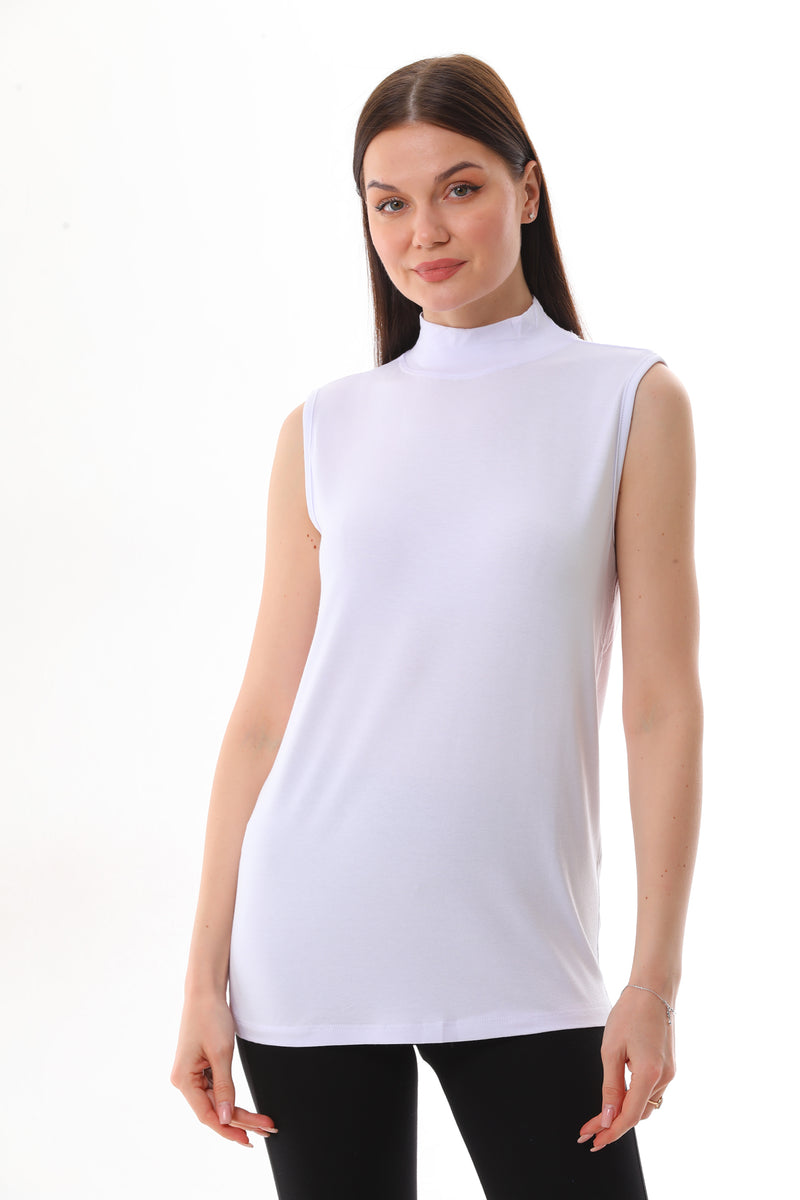 GND Crew Neck Sleeves Body White