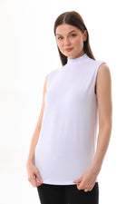 GND Crew Neck Sleeves Body White