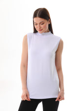 GND Crew Neck Sleeves Body White