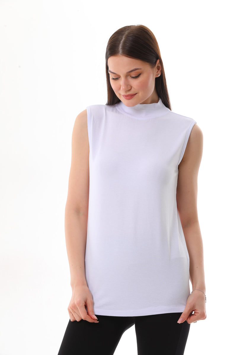 GND Crew Neck Sleeves Body White