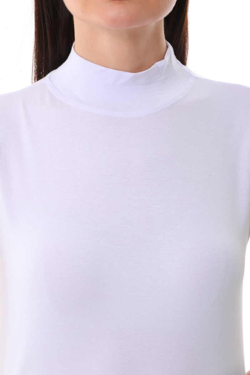 GND Crew Neck Sleeves Body White