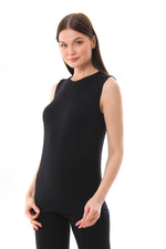 GND Sleeveless Body Black