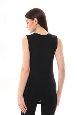 GND Sleeveless Body Black