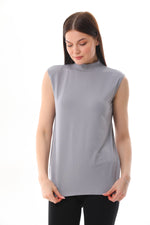 GND Crew Neck Sleeves Body Gray
