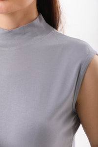 GND Crew Neck Sleeves Body Gray