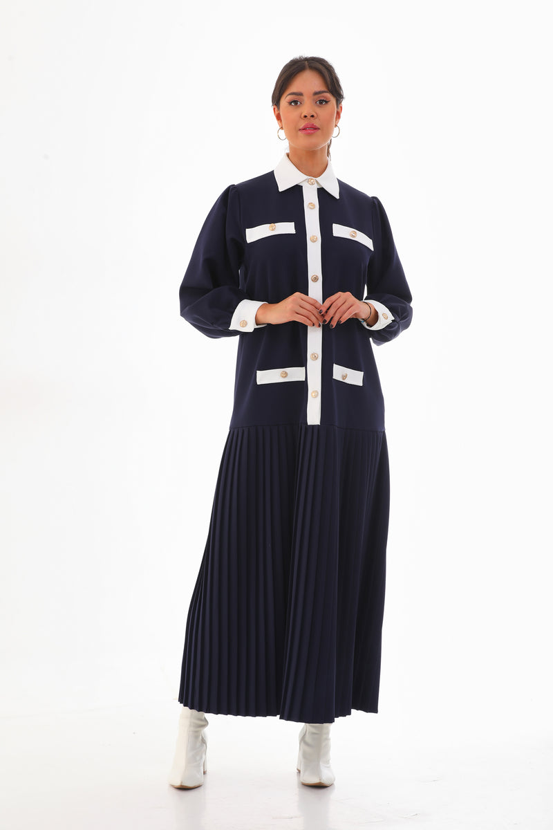 A&M Royal Dress Navy Blue