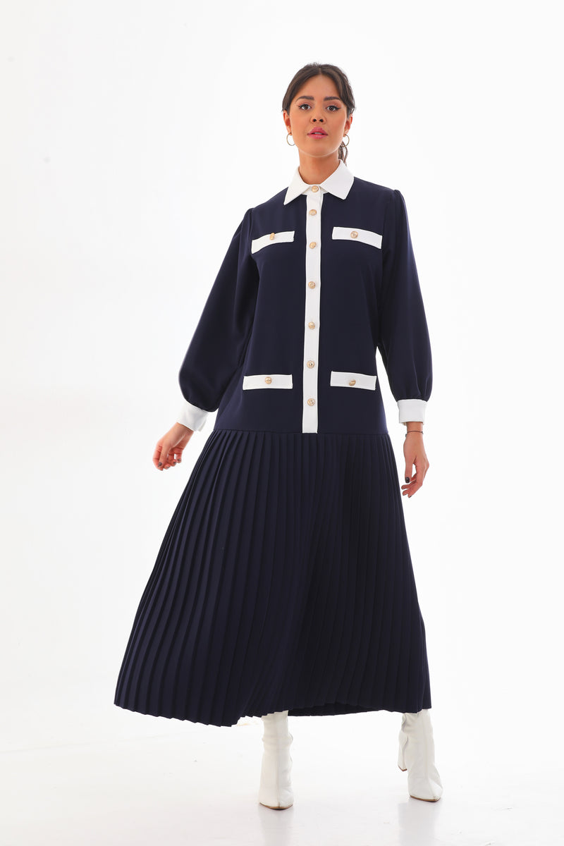 A&M Royal Dress Navy Blue